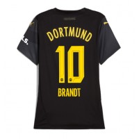 Borussia Dortmund Julian Brandt #10 Udebanetrøje Dame 2024-25 Kortærmet